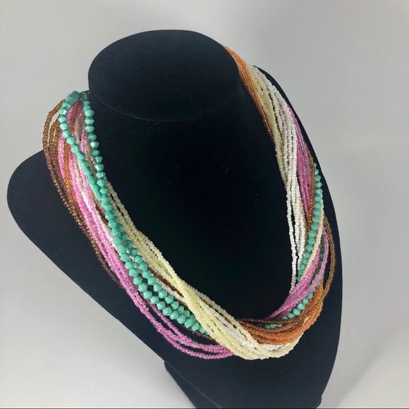 Colorful beads necklace - Picture 4 of 4